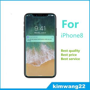 Pour Iphone 8 Iphone8 Top Qualité Meilleur prix en verre trempé Protecteur d'écran 2.5D tout en stock