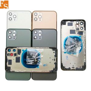 iPhone X/XS/XR/11/12 Pro Max Metal Glass Battery Door Rear Cover Replacement