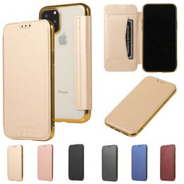 Voor iphone 11 portemonnee case luxe pu lederen zachte tpu telefoon case kaart slots cover voor iphone 11 pro max 11 pro xr xs max samsung note 10 s10