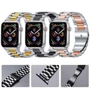 Pour iwatch Ultra 49mm Bracelet Apple watch 8 7 6 SE 5 4 Bracelet en Acier Inoxydable Boucle Adaptateur Lien Bracelet Bracelet 41mm 45mm 40/44mm 38 42mm