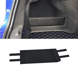 Pour Jaguar XE F-pace 2016-2021 accessoires de voiture organisateur conseil flanelle coffre côté stockage cloisons plaque queue boîte bouclier Plank223E