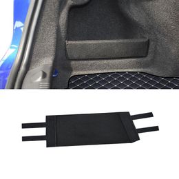 Pour Jaguar XE F-pace 2016-2021 accessoires de voiture organisateur conseil flanelle coffre côté stockage cloisons plaque queue boîte bouclier Plank2650