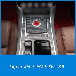 Voor Jaguar XFL F-PACE XEL XJL Zelfklevende Auto Stickers Koolstofvezel Vinyl Auto stickers en Decals Auto Styling Accessoires