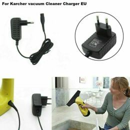 Pour Karcher Karcher WV 1/2/5/50/55/60/70/75 Chargeur d'aspirateur en verre Règlement de la fiche EU Plug