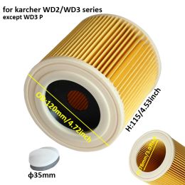 Pour Karcher WD3 MV3 WD3200 WD3300 A2204 A2656 Sacs à poussière pour Rowenta RB88 RU100 RU101filter Sacs en papier à vide