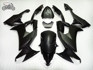 Carénages de moto pour Kawasaki Ninja 2008 2009 2010 kit de carénage de carrosserie en plastique ABS noir mat ZX-10R 08 09 10 ZX 10R