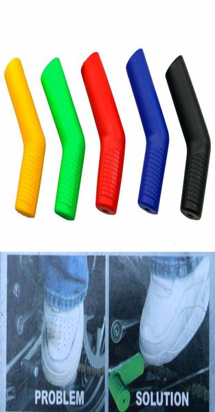 Pour Kawasaki Ninja 400 650 H2 Z900 Z1000 ZZR1400 Vulcan S Motorcycle Gear Shift levier Couvre-chaussures Caouth Sock Boot Shoe Protecteurs 4311317