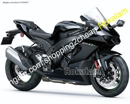 Pour Kawasaki Ninja ZX-10R 2021 2022 2023 ZX10R 21 22 23 ZX 10R Noir ABS Carrosserie Moto Carénage Ensemble Moulage Par Injection