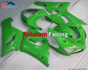 Voor Kawasaki ZX-6R 05 06 ZX6R-FUNLINGS ZX 6R 2005 2006 Groene Aftermarket Fairing Parts Motorcycle Fackings Kits (spuitgieten)