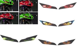 Voor Kawasaki ZX10R 20112015 Motoraccessoires Koplampstickers Moto Modification2364128