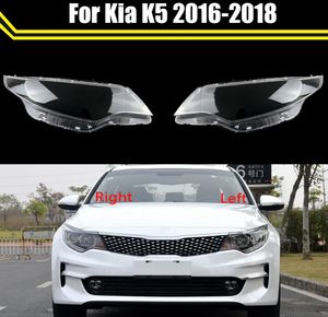 Pour Kia K5 2016-2018 phare lentille phare couverture voiture phare remplacement Auto coquille verre lentille bouchons abat-jour étui