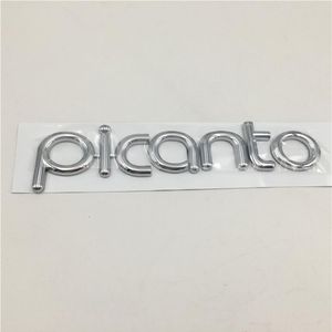 Para Kia Picanto Morning GTLine maletero trasero portón trasero emblema Logo Stickers207p