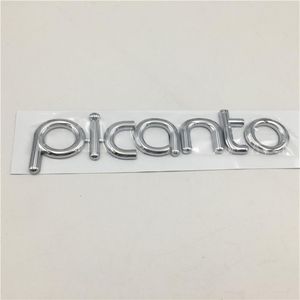 Para Kia Picanto Morning GTLine maletero trasero portón trasero emblema Logo Stickers294H