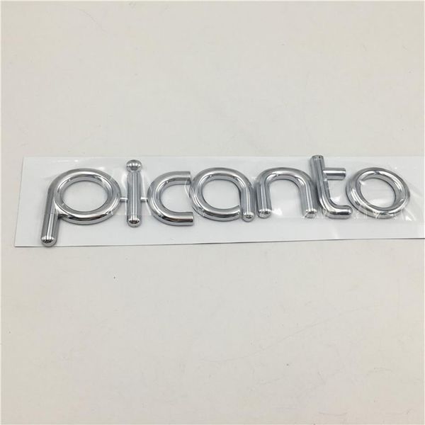 Pour Kia Picanto matin GTLine coffre arrière hayon emblème Logo Stickers207p