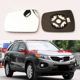 Pour Kia Sorento 2009 2010 2011 2012 2013 accessoires de voiture lentilles de rétroviseur latéral lentille en verre réfléchissante avec chauffage