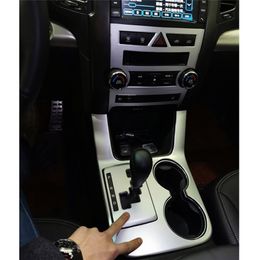 Para Kia sorento 2009-2012, manija de puerta de Panel de Control Central Interior, pegatinas de fibra de carbono 3D 5D, accesorios de estilo de coche 245m