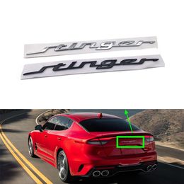 Voor Kia Stinger Gt 2018 2 0T Brief Logo Badge Badge Body Kofferbak Sticker Decoratie Embleem 86311-J5100 86311J5100289b