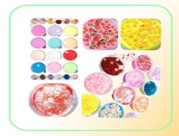 Pour les enfants Calendrier Calendrier Slime de Noël 24pcs Différents compte à rebours du jouet de jouet de calendrier pour le jouet de candy Plasticin Gift 2012261218205