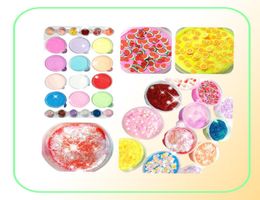 Pour les enfants Calendrier Calendrier Slime de Noël 24pcs Différents compte à rebours de jouet de jouet de calendrier pour le jouet de candy Plasticin Gift 2012262356703