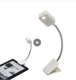 Pour Kindle Notebook Led Liseuse Ebook Livre Lecteur Veilleuse Bureau Table Lampe PC Téléphone Table E-Reader Éclairage lampe de poche