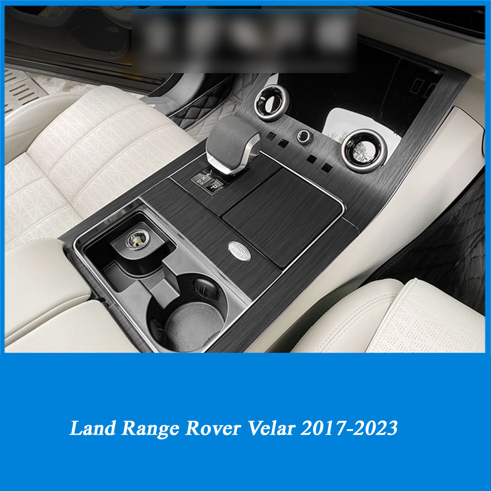 Voor Land Range Rover Velar 17-23 Zelfklevende Auto Stickers Koolstofvezel Vinyl Auto stickers en Decals Auto styling Accessoires