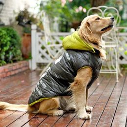 Vêtements d'hiver pour grands chiens, manteau pour animaux de compagnie, produit de haute qualité, doudoune en coton rembourré, 1 pièce, 240228