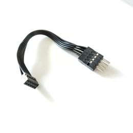 Voor Lenovo B25 IB250MH Moederbord HDD Power LED SW Reset Extension Cable Mini 8pin 2,0 mm naar ATX Mainboard Standard 2,54 mm mannetje