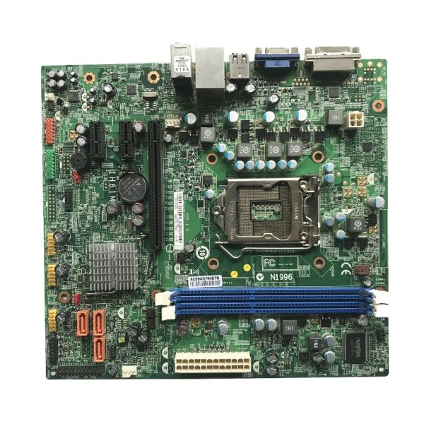 Carte mère pour ordinateur de bureau Lenovo Edga71 M7300, H61 1155, DDR3, IH61M, DVI 03T6221, V1.0, 100% testée, livraison rapide