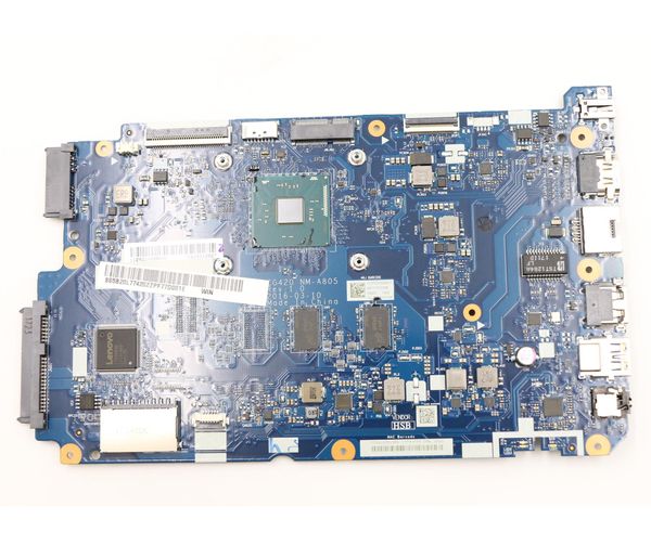 Pour Lenovo IDEAPAD 110-14IBR carte mère d'ordinateur portable avec N3160 CPU 5B20L77420 CG420 NM-A805 100% de travail