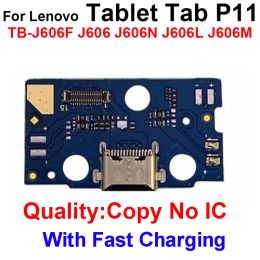 Pour l'onglet de tablette Lenovo P11 TB-J606F J606 J606N J606L J606M USB CHARGE DOCK BANDE USB CONSTACT