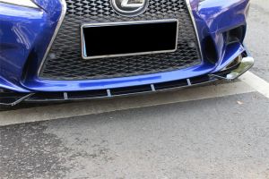 Pour Lexus IS250 IS350 IS300 F Sport 2014-2016, pare-chocs avant bas inférieur de menthe de lèvres plus bas Spoiler côté séparateurs kits de carrosserie de corps