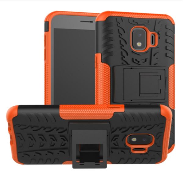 Pour LG Moto Samsung A20 A40 A50 S7 Stand de boîtier Rugged Combo Hybrid Armor Bracket Holster Couverture en option pour iPhone 12 Pro MA1297268