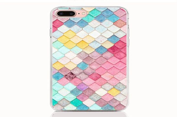 Para LG Stylo 5 4 3 V40 V30 V20 Mini G7 G6 G5 G6 Mini Q6 Q7 Q8 K7 Patrón de impresión de TPU Soft TPU Imagen geométrica de alta calidad Phone4156524