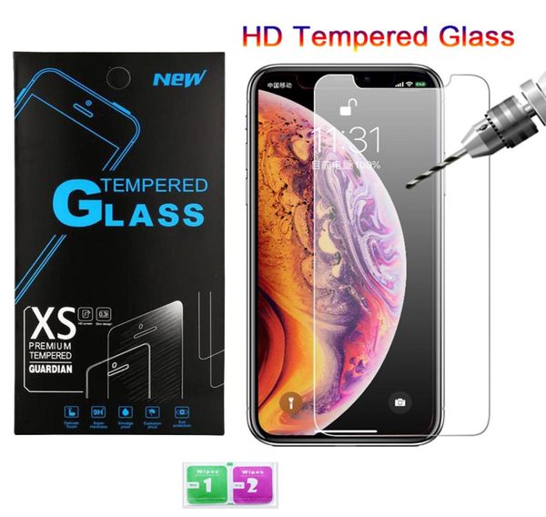 Pour LG Stylo 5 K40 Moto E6 G7 Play Metropcs Temperred Glass 9H 033mm Premium Screen Protector pour iPhone 11 Pro Xs Max XR 6 7 89798091