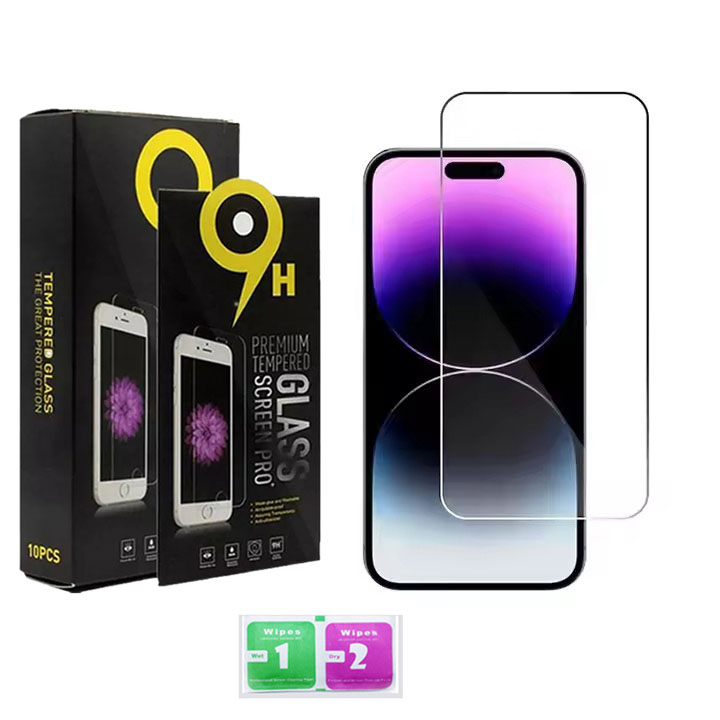  Hochwertiger 9H Displayschutzglas fü r iPhone 16 15 13 12 11 Pro Max XR Samsung S24FE A16 A15 A14 A06S Moto G 5G 2025 Klar Kratzfest Sto ßfest