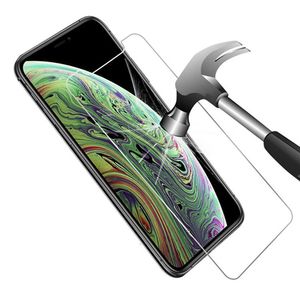 Verre trempé pour iPhone 14 13 12 11 Pro max plus xs max XR MINI Film protecteur d'écran C