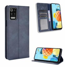 Para LG Wing K22 K42 Q52 Velvet K52 K62 K71 K92 Q92 5G Casos Libro magnético Flip Tarjeta Flip Billetera PU PU Cubierta de cuero5623065