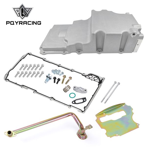 Para LS Swap Conversion Oil Pan Retrofit Kit Low Profile LS1 LS2 LS3 LS6 4.8 5.3 6.0 6.2 Para Camaro Nova F-body PQY-KIT10