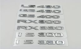 Voor LS430 GS430 GS400 RX400 RX300 RX330 IS300 IS330 LX570 GX470 Achterklep Embleem Logo Stickers1801714