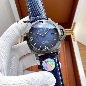 Voor luxe heren horloges Mechanisch horloge Zwitserse automatische beweging Sapphire Mirror 47mm geïmporteerd rubber horlogebandmerk Italië Sport K4H4