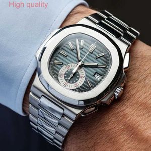 voor luxe roestvrijstalen automatische mannen Mechanical Watch Steel Band Business Sapphire Solid Clasp President Mens Watches Male Buiness polshorloges U1