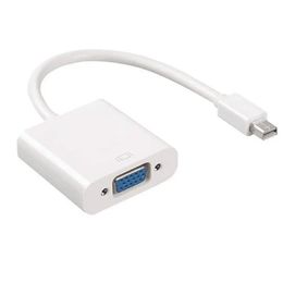 Voor MacBook Air Pro Imac Mac Mini Thunderbolt Mini DisplayPort Display Port Mini DP naar VGA -kabeladapter 1080p voor HDTV -monitor