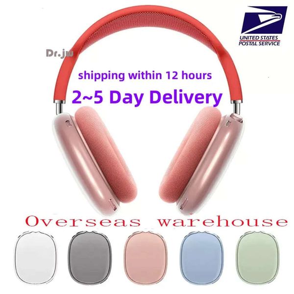 Pour Max Bluetooth écouteurs accessoires pour écouteurs Transparent TPU solide Silicone étui de protection étanche Airpod Maxs casque casque housse 380 261