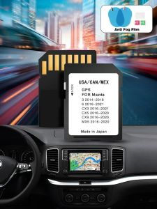 Voor Mazda 3 2014 2015 2015 2017 2018 Sport Touring Grand Touring Noord -Amerika Can Mexico SD Map GPS -kaart