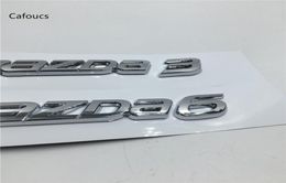 Pour Mazda 3 6 emblème Badges Logo coffre arrière numéro lettres nom plaque7005367
