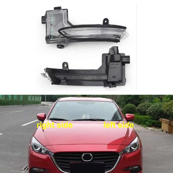 Pour Mazda 3 Axela 2017 2018 2019 accessoires de voiture vue arrière clignotant rétroviseur latéral indicateur tournant lampe