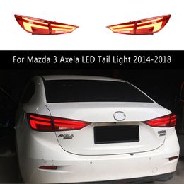 Pour Mazda 3 Axela LED TAIL FIND 14-18 AUTRE VILLE TILLE FREIN Stationnement inversé Streamer Streamer Signal indicateur de feux arrière