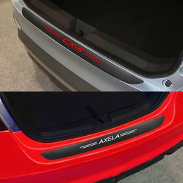 Pour Mazda Atenza Axela CX3 CX5 Demio MPS MS Car Styling Trunk Door Guard Strips Stick Plate Stickers Stickers Protector Accessoires