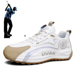 pour hommes en plein air Comfort Golf Sneakers loisirs Chaussures de sport de marche à la mode de haute qualité 240428