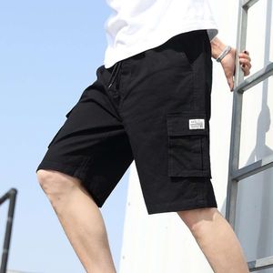 Voor mannen shorts in 2024 Summer Outwear Trend Instagram veelzijdige los rechte 5 divisie middelste broek trendy merk dunne grote stagram y